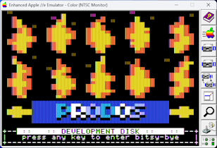 a2-dev ProDOS 32MB hard disk image